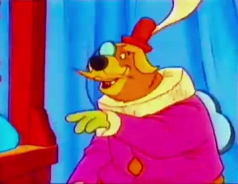 Tecknat Barn Svenska:Robin Hood (1973 Walt Disney Home Video AB) VHSRIPPEN (Engelska) Biotrailer (3D)